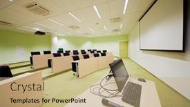  Presentation with silicon valley - Presentation design featuring moscow-aug-20-auditorium-sao background and a coral colored foreground