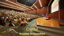  Presentation with congress - Beautiful slide deck featuring moscow-aug-20-multinational-young backdrop and a tawny brown colored foreground