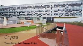  Presentation with silicon valley - Slide deck with moscow-aug-20-outdoor-disk background and a red colored foreground