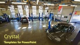  Presentation with korean - Slide deck having moscow-aug-22-inner-workshop background and a tawny brown colored foreground