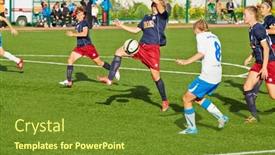  Presentation with penalty - PPT theme having moscow-aug-23-struggle background and a tawny brown colored foreground