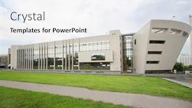  Presentation with international relations - PPT theme featuring moscow-august-18-one background and a white colored foreground