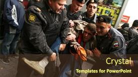  Presentation with constitution - Presentation consisting of moscow-august-31-unidentified-participants background and a tawny brown colored foreground