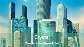 Presentation with international business - Amazing PPT layouts having moscow city skyline moscow international backdrop and a teal colored foreground