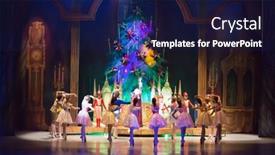  Presentation with cultural center - Slide deck having moscow-dec-30-heroes background and a navy blue colored foreground