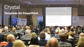  Presentation with hotel industry - Presentation theme having moscow-dec-6-ii-annual background and a dark gray colored foreground