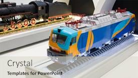  Presentation with train transport - 
