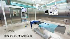  Presentation with pharmaceuticals - PPT layouts featuring moscow-december-8-medical-operating background and a light gray colored foreground