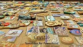  Presentation with cities - Audience pleasing theme consisting of moscow-feb-10-2015-collection backdrop and a  colored foreground