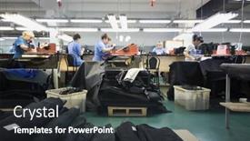  Presentation with million people - Slide set featuring moscow-feb-21-2017-people background and a dark gray colored foreground