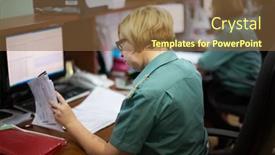  Presentation with customs office - Cool new slide deck with moscow-feb-28-three-women backdrop and a tawny brown colored foreground