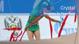  Presentation with rhythmic gymnastics gymnastics - 