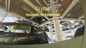  Presentation with parking system - Cool new slide deck with moscow-jan-11-view backdrop and a tawny brown colored foreground