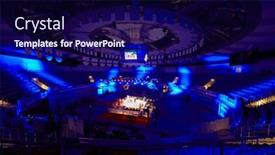  Presentation with announcement - Amazing PPT theme having moscow-jan-13-winner-announcement backdrop and a  colored foreground