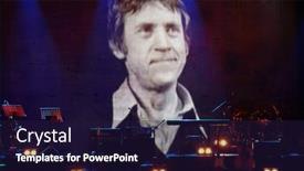  Presentation with theater award - Amazing slide deck having moscow-jan-23-stage backdrop and a wine colored foreground