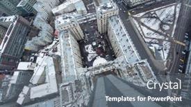  Presentation with stalin - Beautiful slides featuring moscow-jan-31-2015-rooftop backdrop and a gray colored foreground