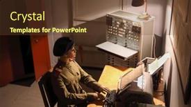  Presentation with war room - Cool new presentation with moscow-jan-6-2018-cipher backdrop and a tawny brown colored foreground