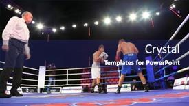  Presentation with inspire - Presentation design consisting of moscow-january-08-denis-caryuk background and a navy blue colored foreground