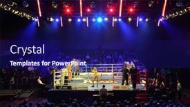  Presentation with islam - PPT theme featuring moscow-january-08-islam-ismailov background and a navy blue colored foreground