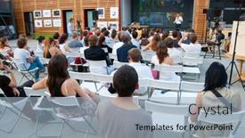  Presentation with future city - Audience pleasing PPT theme consisting of raw set of sea fish food salmon red tuna and sole fish chunks served on wooden plate isolated on white background backdrop and a lemonade colored foreground