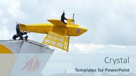  Presentation with red flight - 