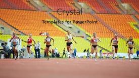  Presentation with olympic race - 