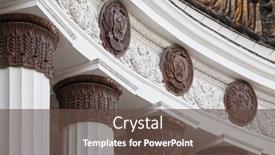  Presentation with soviet russia - Presentation design enhanced with moscow-jun-15-coat background and a tawny brown colored foreground