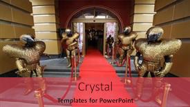  Presentation with award entrance - PPT layouts consisting of moscow-jun-8-2017-entrance background and a red colored foreground