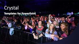  Presentation with radio - Theme enhanced with moscow-jun-8-spectators background and a black colored foreground