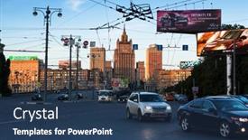  Presentation with stalin - Colorful slides enhanced with moscow-june-13-building backdrop and a ocean colored foreground