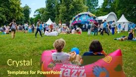  Presentation with festival music - 