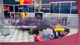  Presentation with renault - Theme having moscow-june-23-formula-1 background and a violet colored foreground