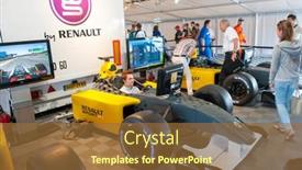  Presentation with renault - Cool new presentation with moscow-june-23-people-attend backdrop and a tawny brown colored foreground