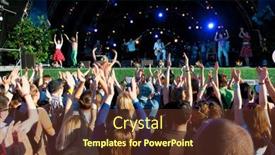  Presentation with jazz - Amazing slide deck having moscow-june-5-bravo-russian backdrop and a tawny brown colored foreground