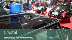  Presentation with vintage car - Amazing slides having moscow-mar-07-2016-flasher backdrop and a ocean colored foreground