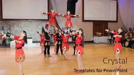  Presentation with children dance - 