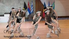  Presentation with dance children - 