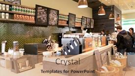  Presentation with seattle - Presentation design enhanced with moscow-march-30-starbucks-cafe background and a coral colored foreground