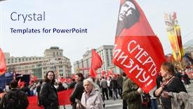  Presentation with communist russia - Audience pleasing PPT layouts consisting of composition of different fruit and vegetables on table on wooden background backdrop and a tawny brown colored foreground