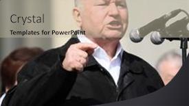  Presentation with government - Theme consisting of moscow-may-1-moscow-mayor background and a mint green colored foreground