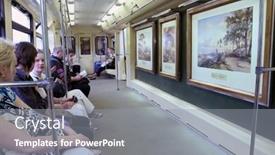  Presentation with moscow subway - 