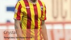  Presentation with dinamo - Slides enhanced with businessman with crown isolated on white background and a gray colored foreground