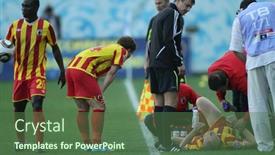  Presentation with dinamo - Slides having cute little boy kissing belly of his smiling pregnant mother on sofa background and a light gray colored foreground