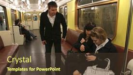  Presentation with metro train - 