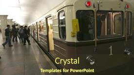  Presentation with metro train - 