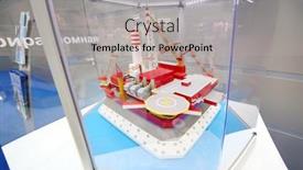  Presentation with marine industry - Slide set with moscow-may-23-offshore-ice background and a light gray colored foreground