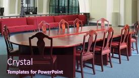  Presentation with congress - Slide set with moscow-may-23-wooden-furniture background and a wine colored foreground