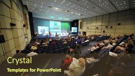  Presentation with hotel industry - Slide set consisting of moscow-may-24-people-sitting background and a  colored foreground