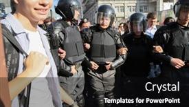  Presentation with constitution - Presentation design featuring moscow-may-31-2011-during background and a black colored foreground