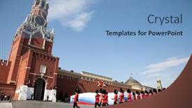  Presentation with patriotic military - 